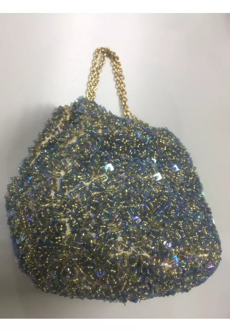  華麗閃亮釘珠手袋