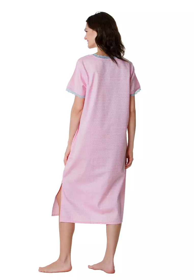 De Lucca Women's Nightgown Kaftan Style