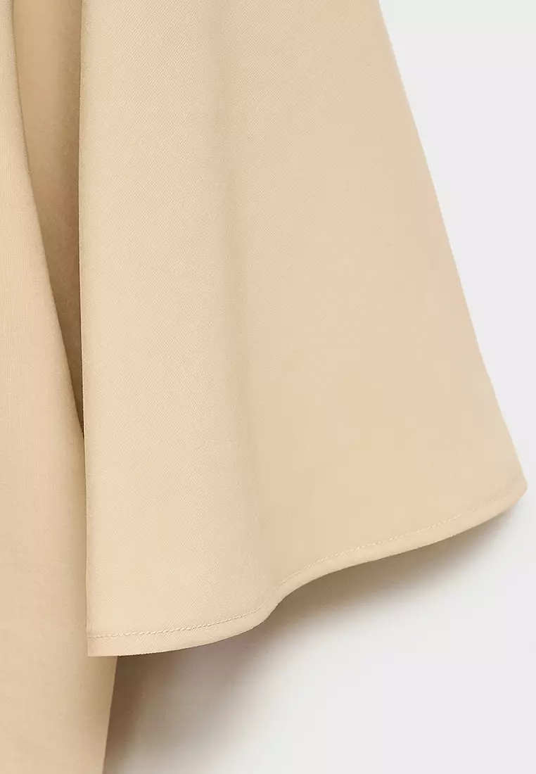 Oversized Three-Quarter Sleeve Shirt