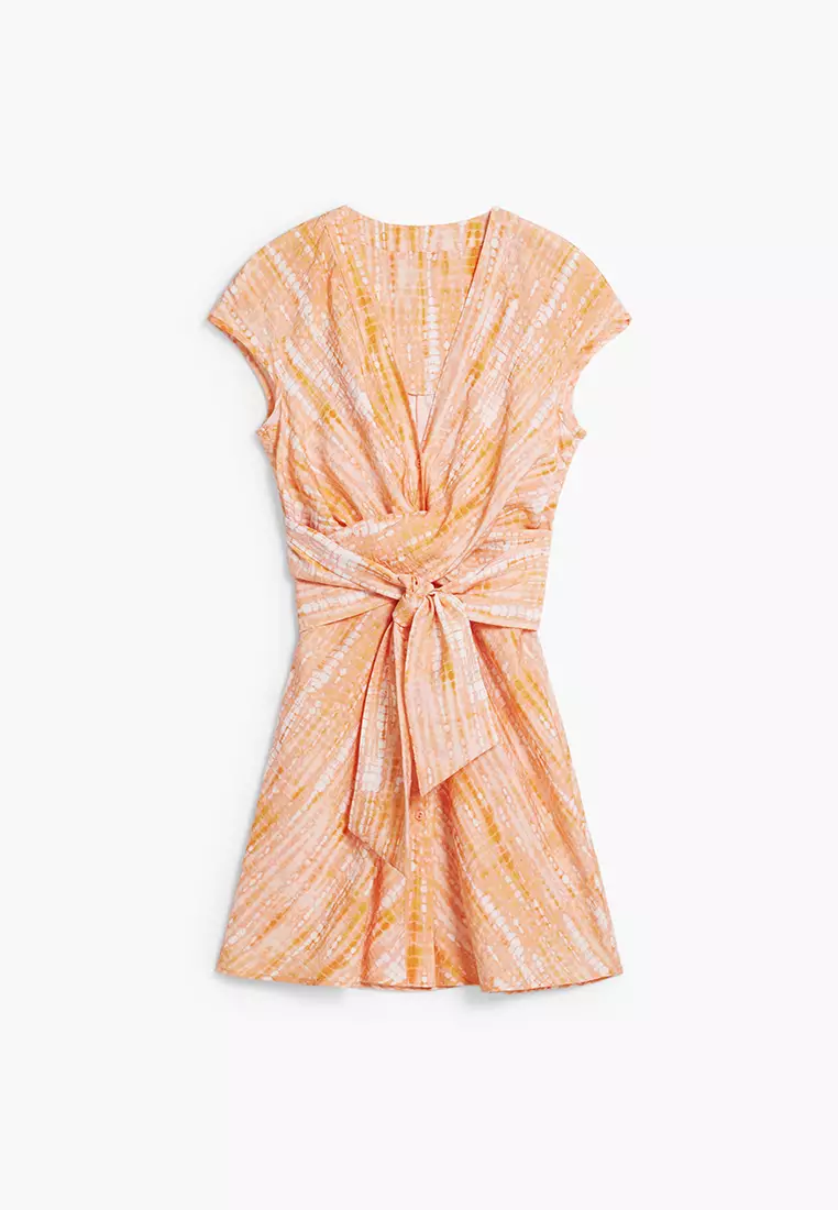 Wrap short dress