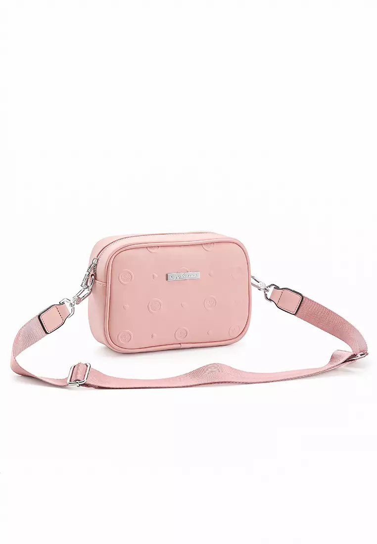 GYKACO MIURI Pink - Tas Wanita Sling Bag - Fashion Top Handle Bag (Import)