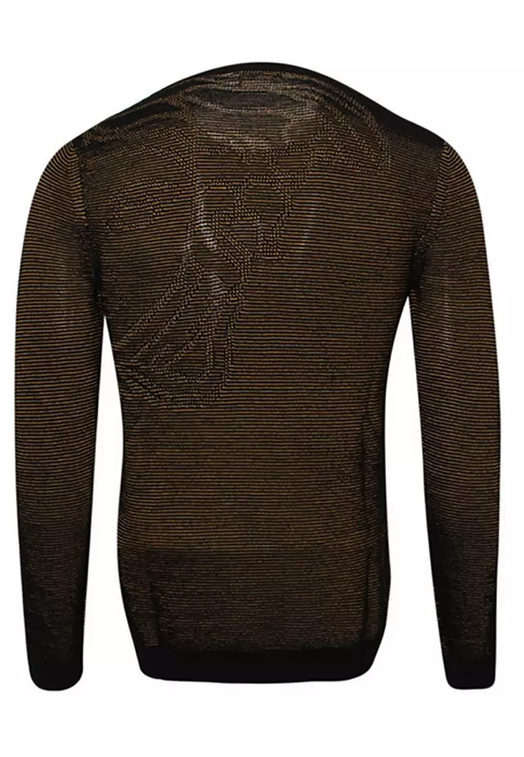 Mens black sale versace jumper