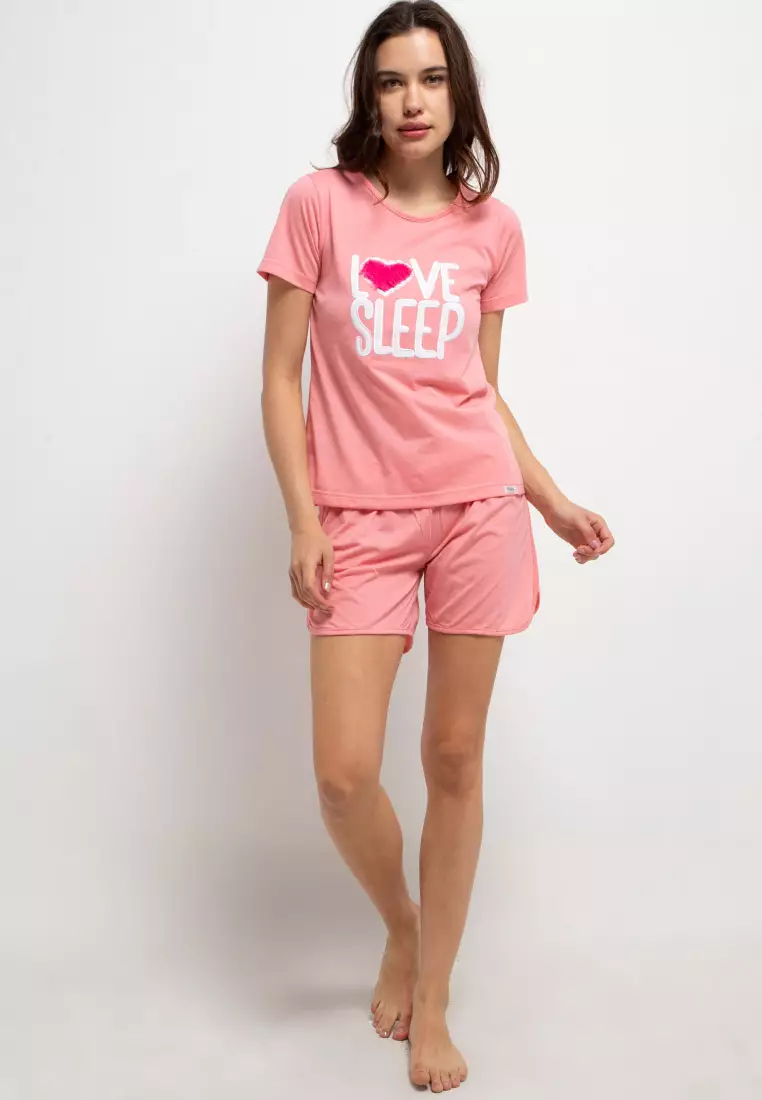 Pyjama Pijama Short Sleeve Short Pants Sleepwear
