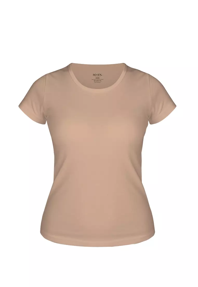 Buy SO-EN So-En Ladies RoundNeck Classic Tshirt 2024 Online