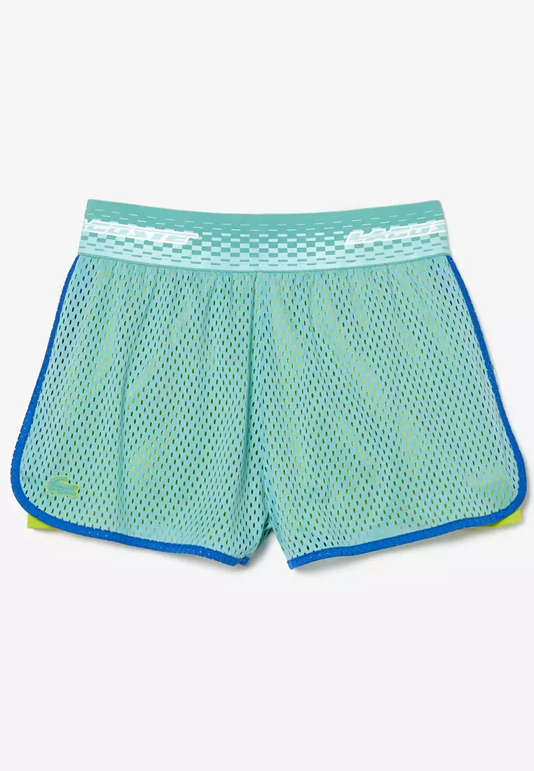 Buy Lacoste Women's Tennis Shorts with Built-in Undershorts 2024 Online