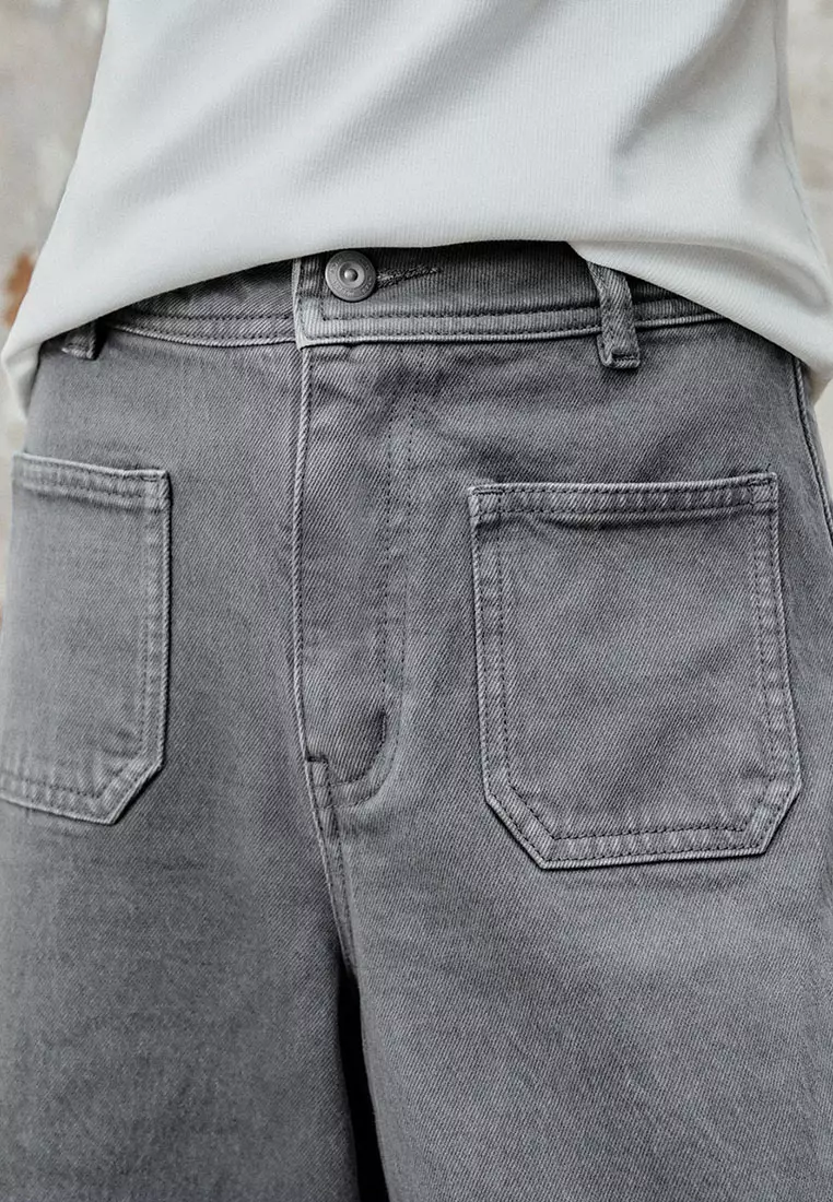 Medium Grey Jeans