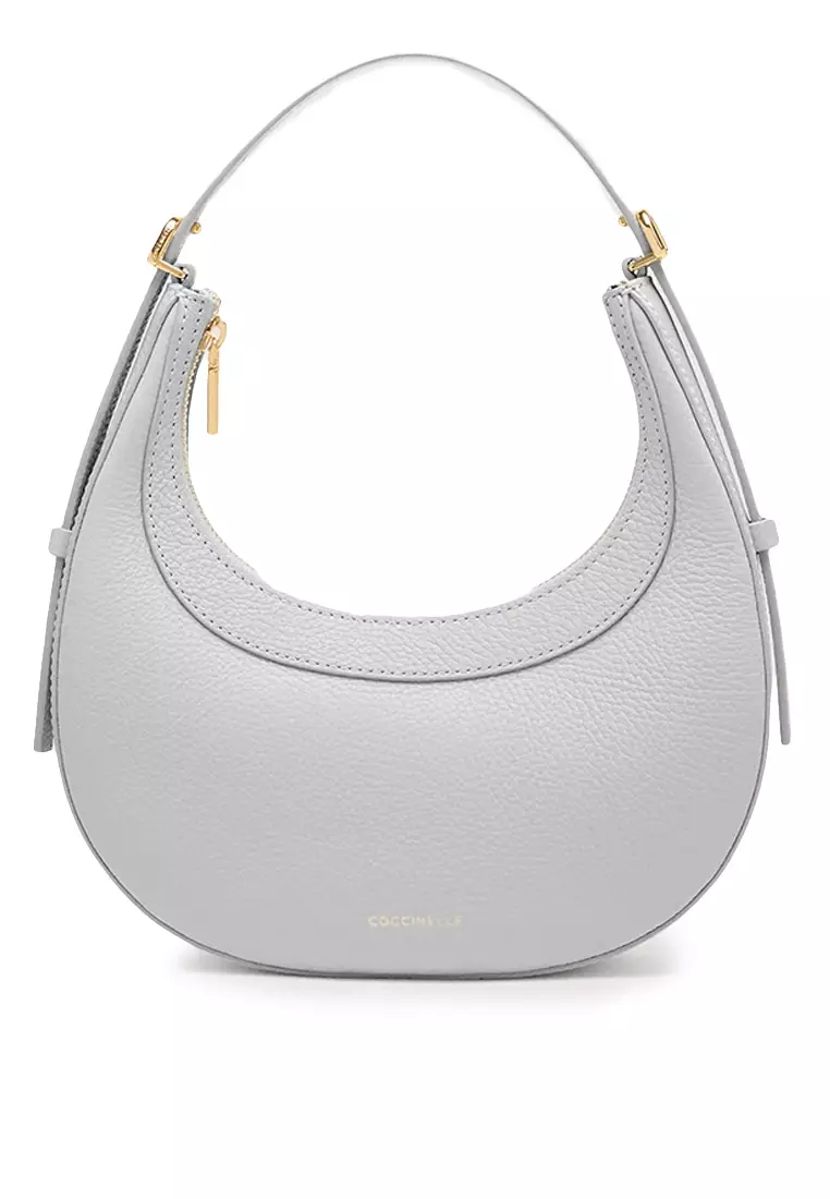 Sac à Main Coccinelle Whisper - Blanc - Avec Une Bandoulière Supplémentaire - Neuf Avec étiquettes