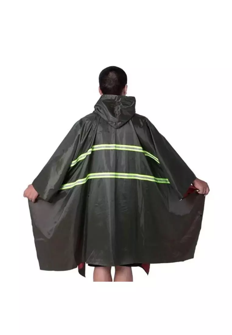 EVA Poncho Raincoat Length:1m Width:1.5m – Navy Blue