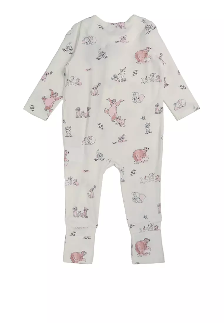 Licensed The Long Sleeve Zip Romper