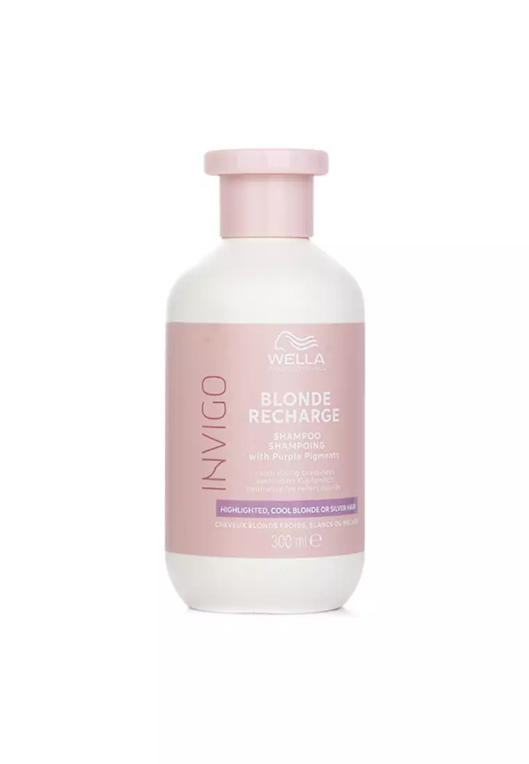 WELLA - Invigo 金髮煥活洗髮水(融入紫色，突出冷金色或銀髮) 300ml