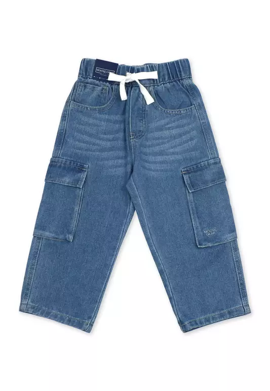Boys Jogger Pants with Embroidery Details