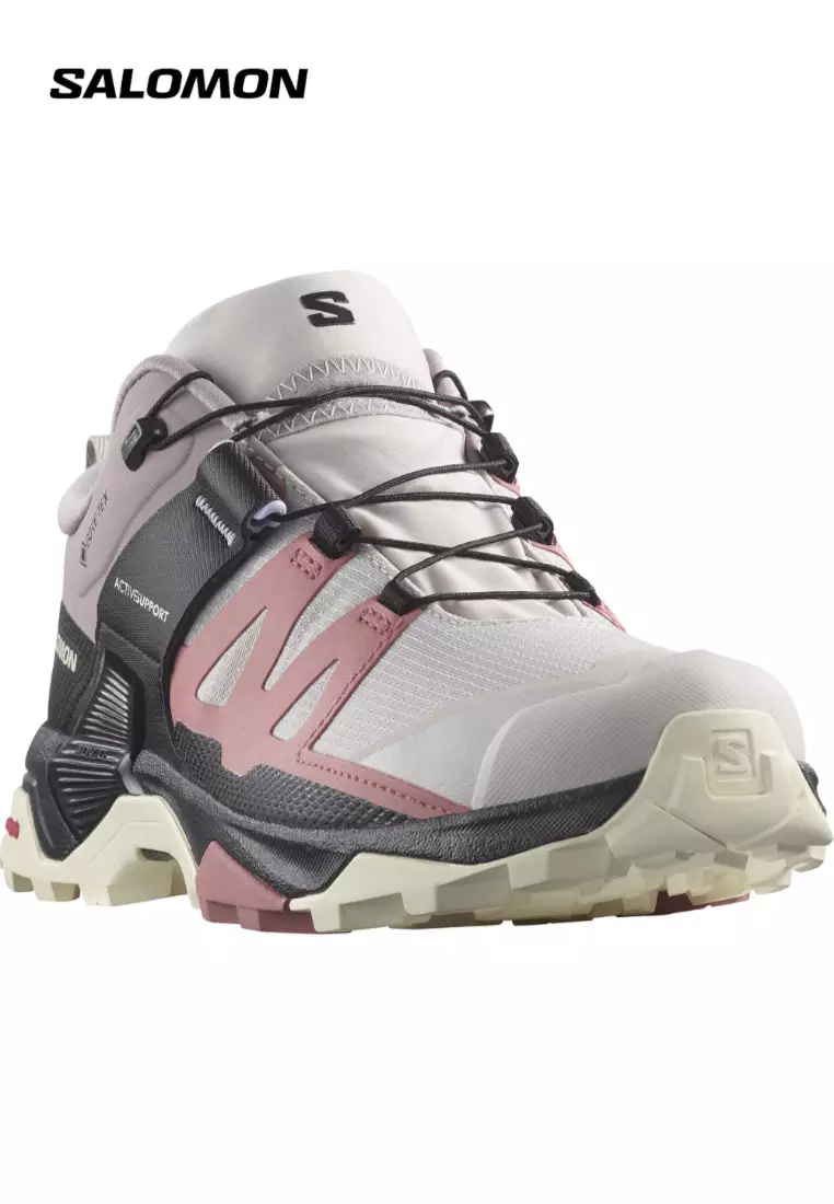 X ULTRA 4 GTX Women Outdoor Shoes in Ashes Of Roses / Light Mahogany / Almond Milk