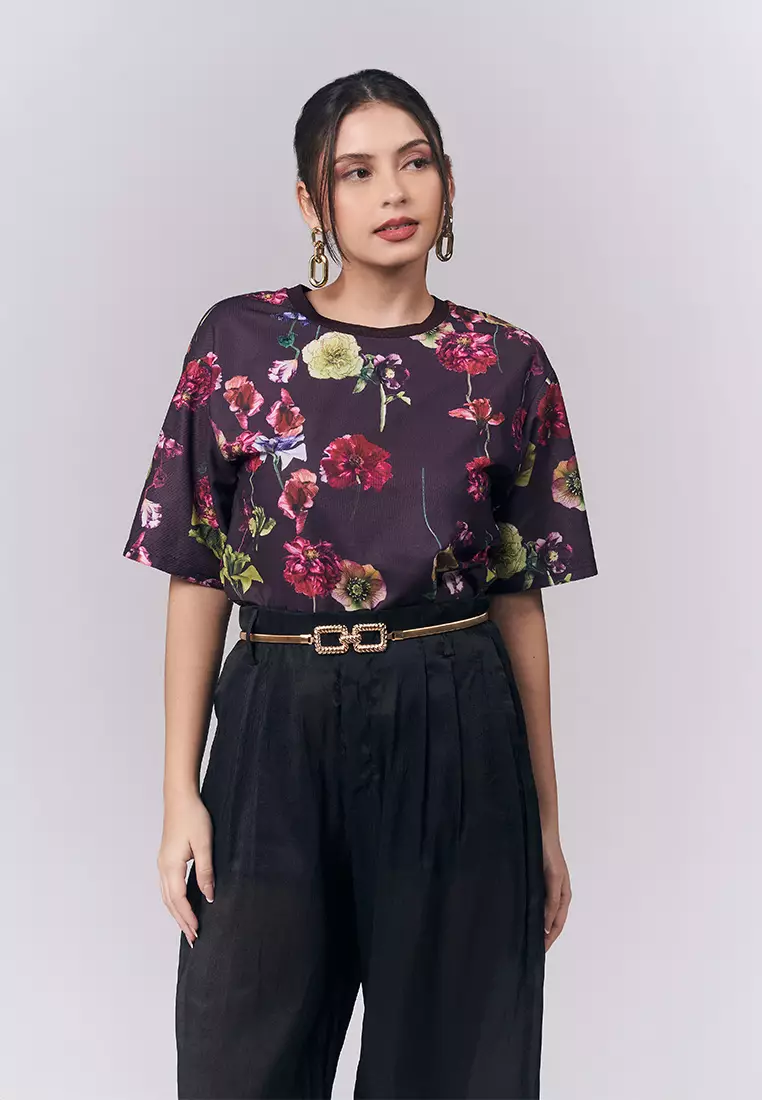 Justice Short Sleeve Shirt Top