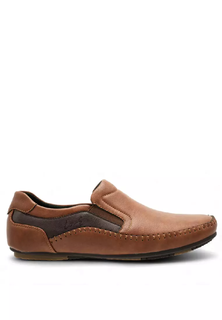 Discount on Louis Cuppers  shoes - SKU: Louis Cuppers Men Slip On Faux Leather Casual Formal - 240431350