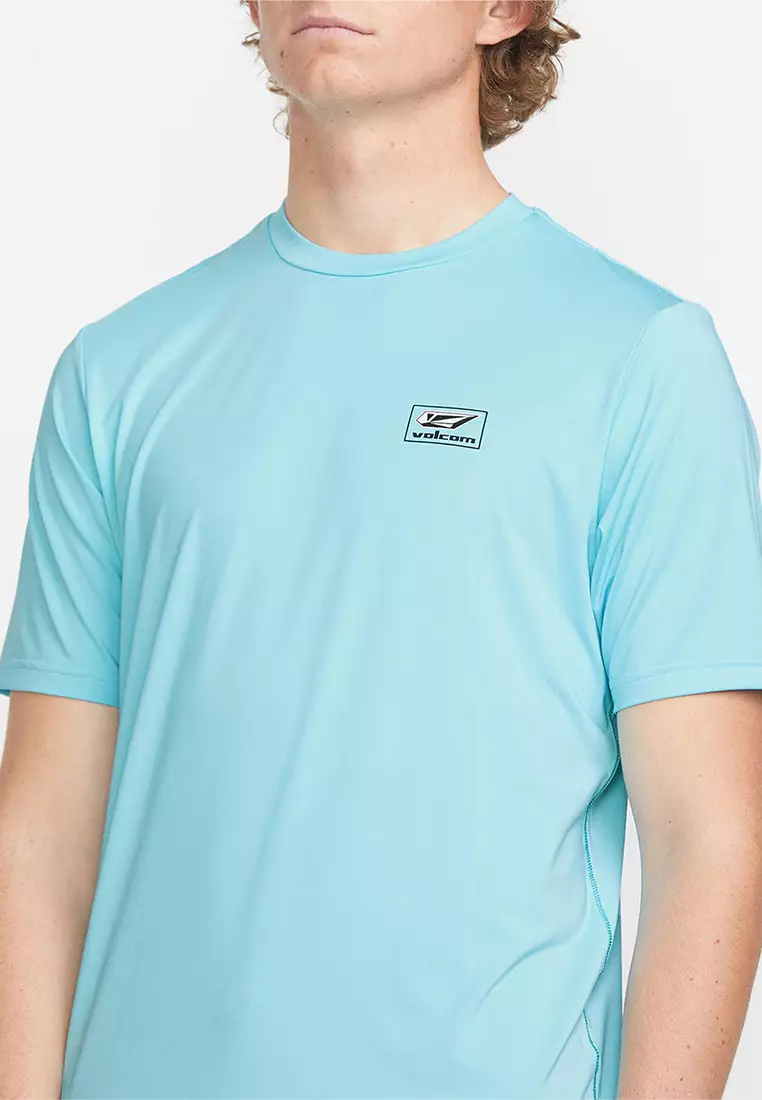 MTG MODSTONE LOOSE SHORT SLEEVE RASHGUARD RESIN BLUE