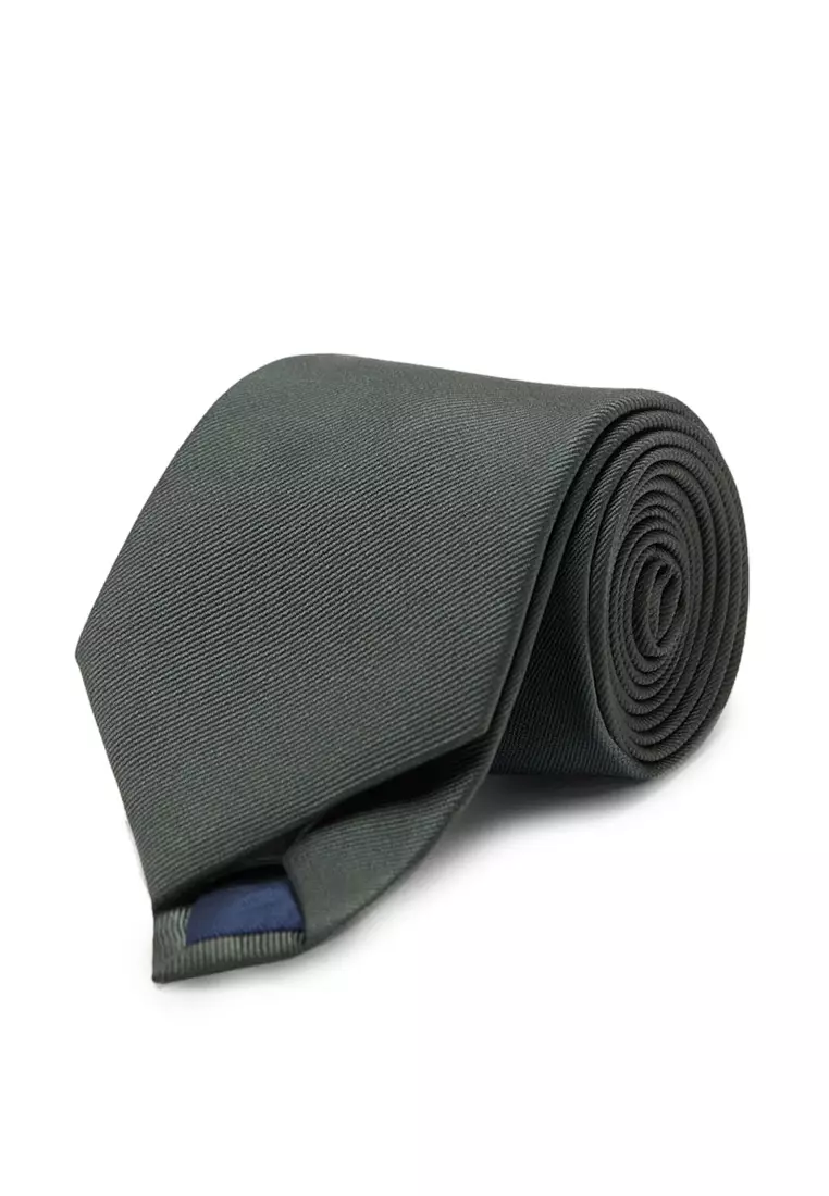 Plain Silk Tie