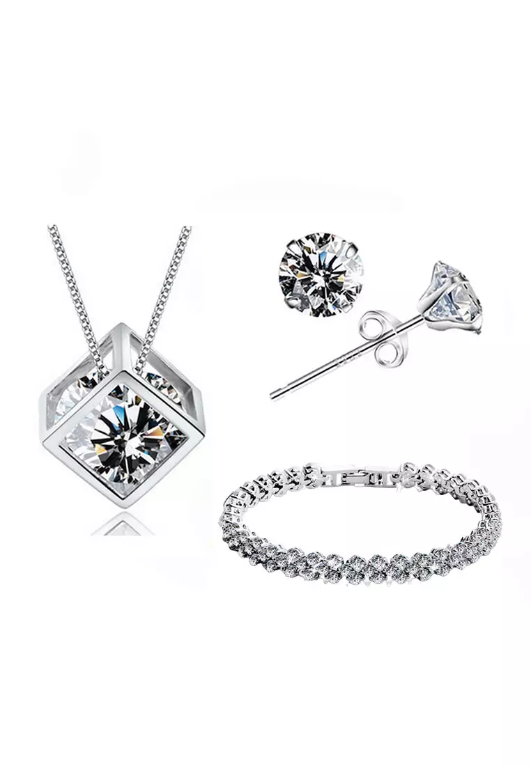 Jewellery Gift Youniq Jewellery YOUNIQ YOUNIQ Cube Box Square 925