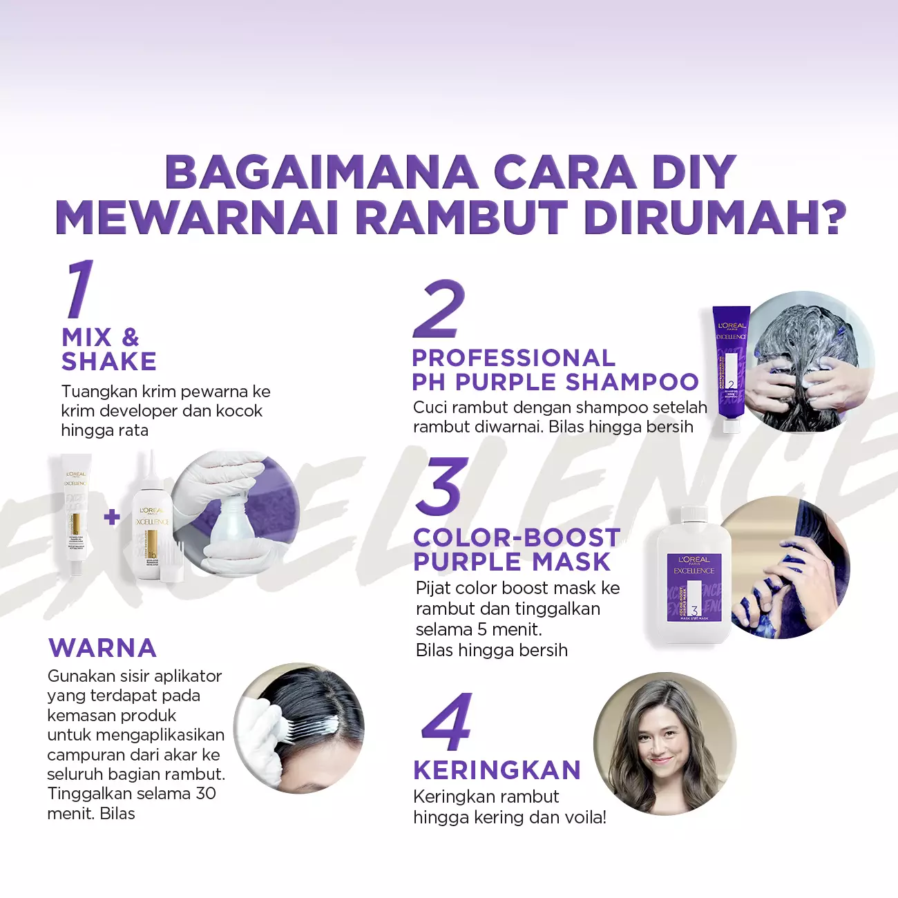 L'Oreal Paris Excellence Fashion Ash 6.11