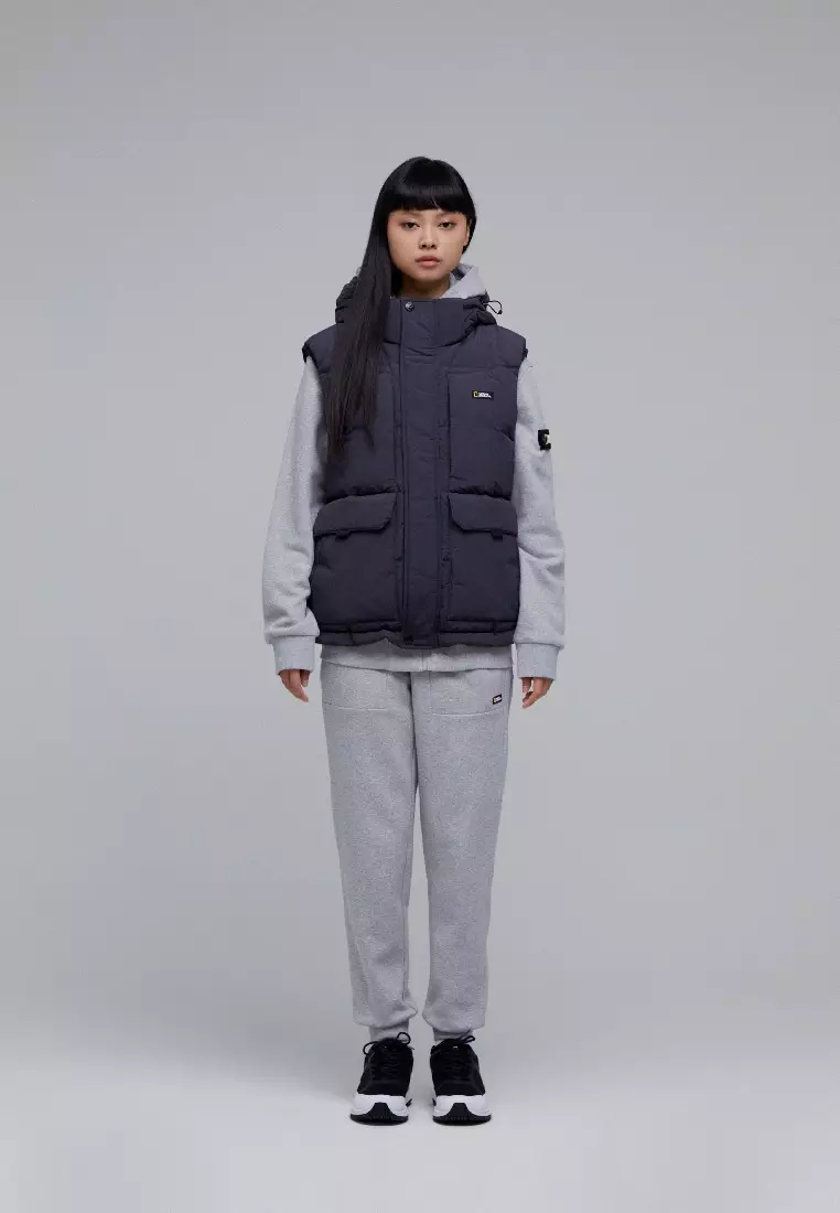 男女同款HELENA連帽羽絨背心