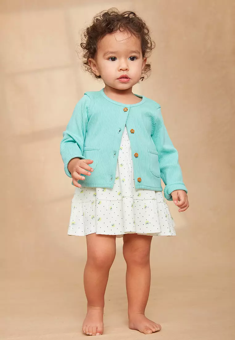 Moracon Cardigan - Turquoise main image 1