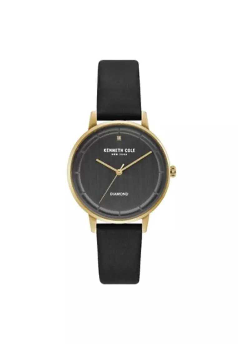 Kenneth cole black diamond watch outlet