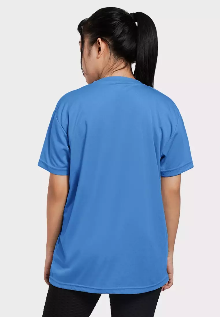 Light blue store dri fit shirts