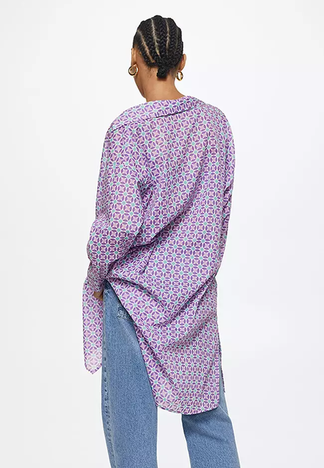 Geometric Print Shirt