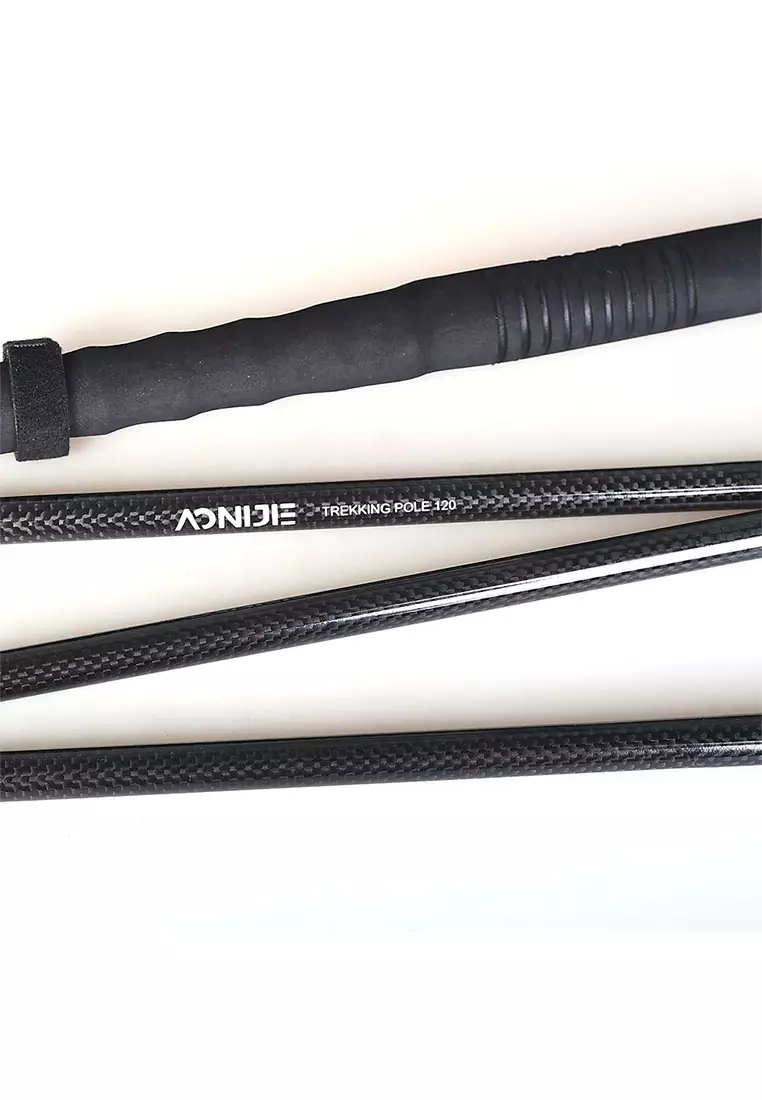 E4204 Ultralight Foldable Carbon Trekking Pole (Pair) - 120cm