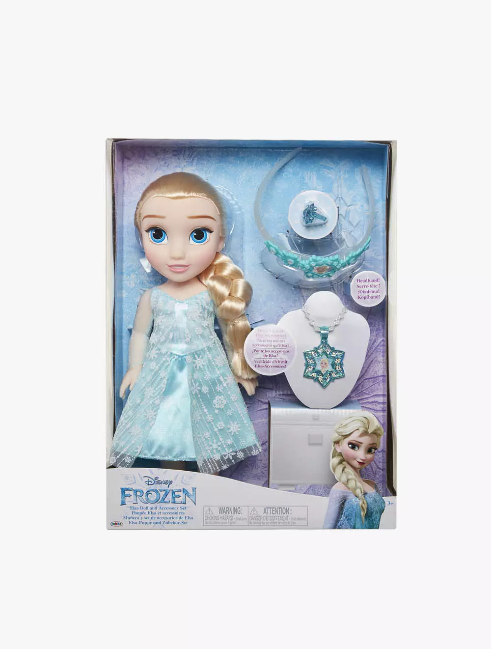 Jual JAKKS Jakks Frozen Elsa Doll W Acc Headband Jewelry