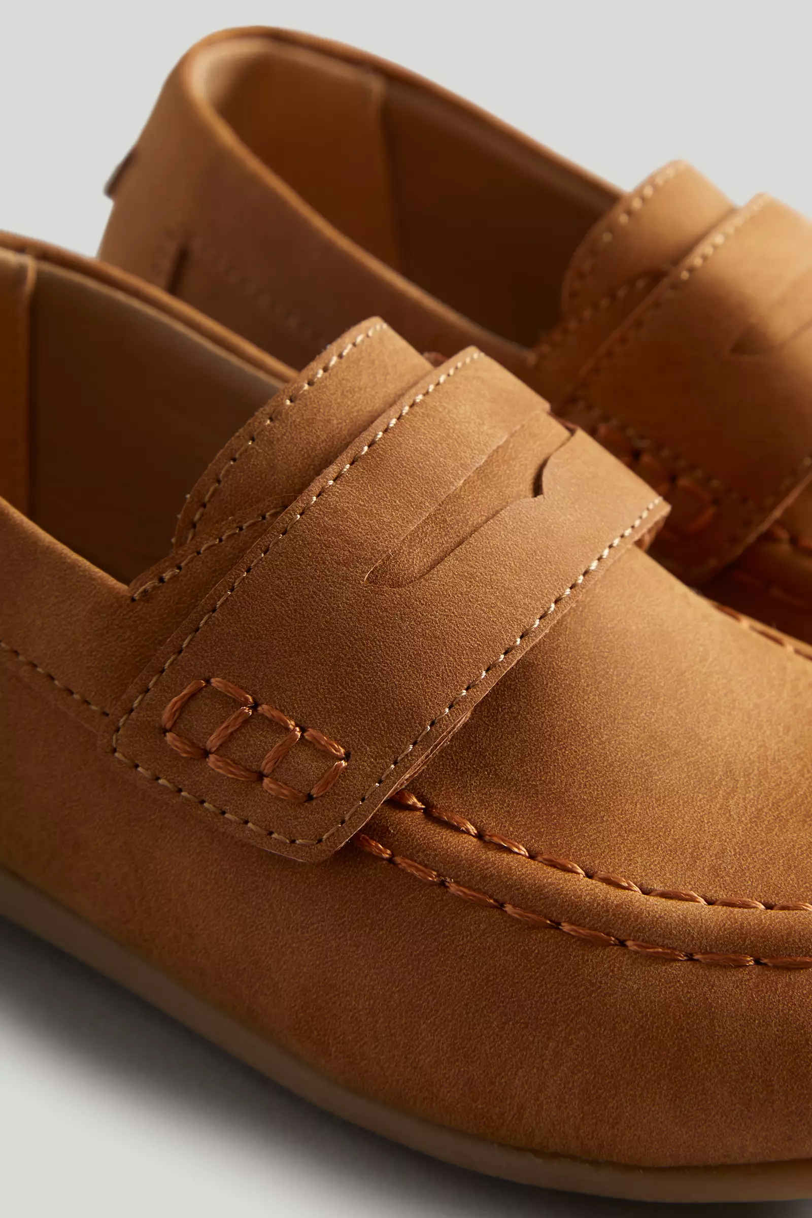 Mothercare Tan Loafer Shoes - Sepatu Anak Laki-laki (Cokelat)