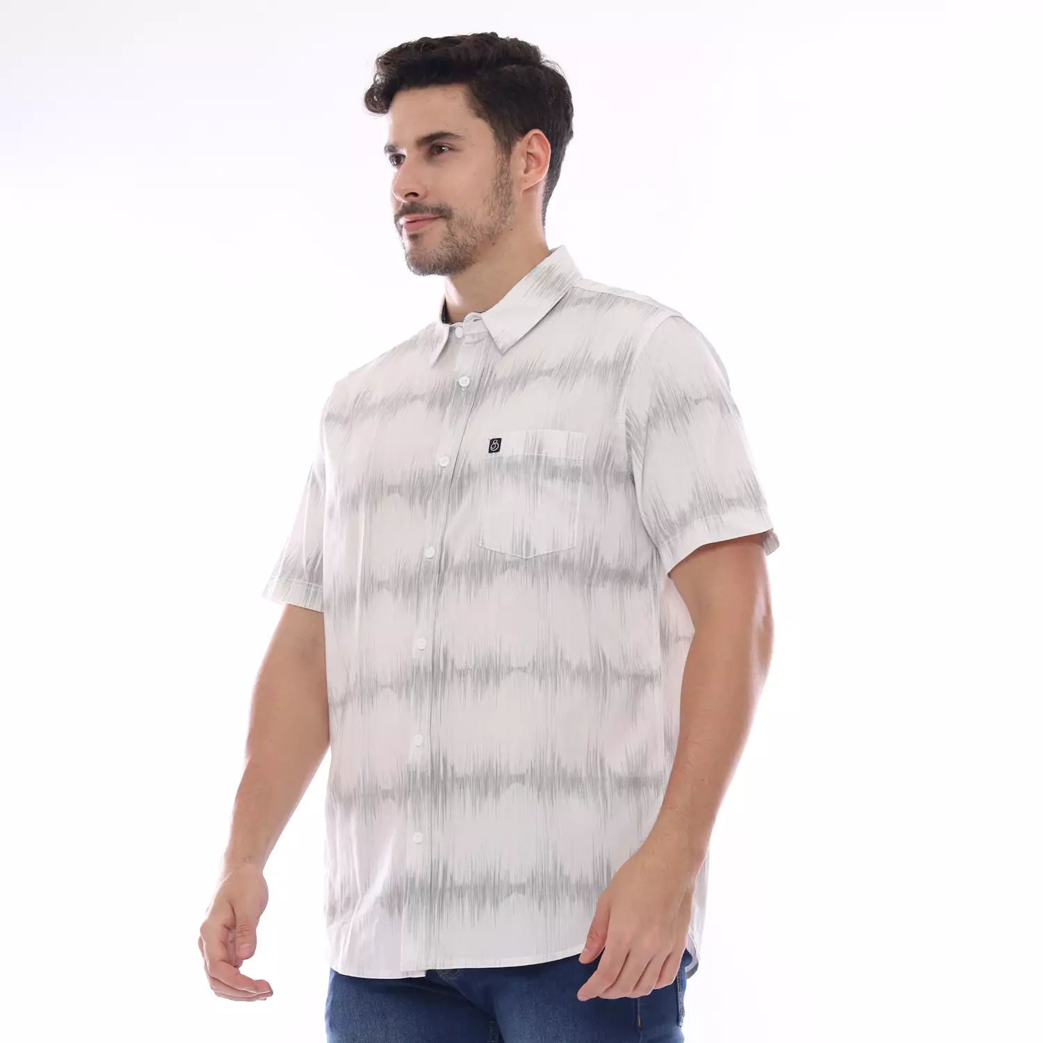 Juice Ematic Kemeja Lengan Pendek Pria Soundy Planet Surf