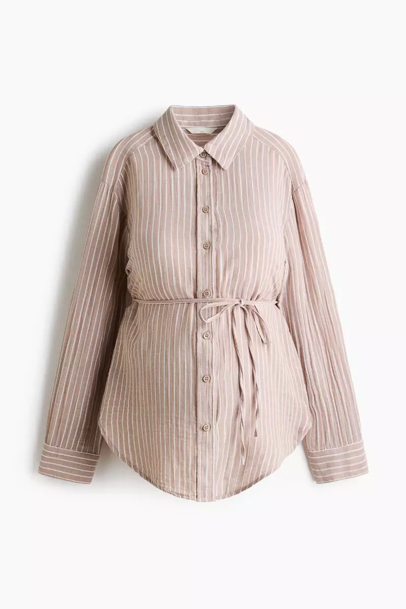 MAMA Before & After Muslin shirt