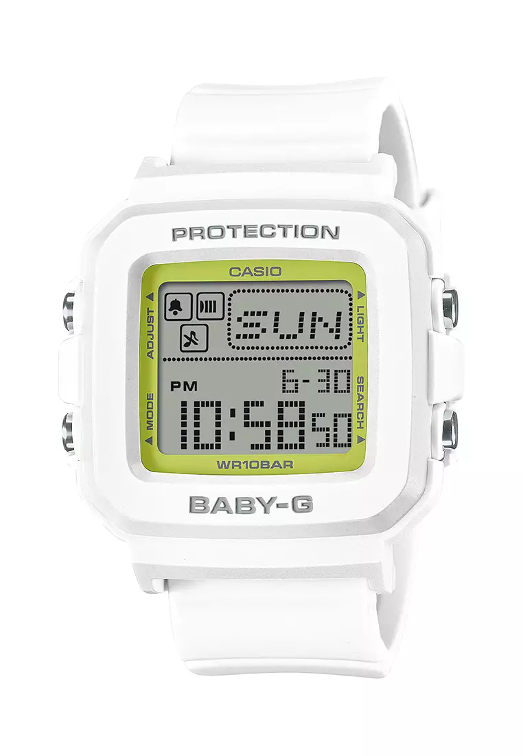 Jual Baby-G Jam Tangan Wanita Casio Baby-G BGD-10K-7D BABY-G＋PLUS White ...