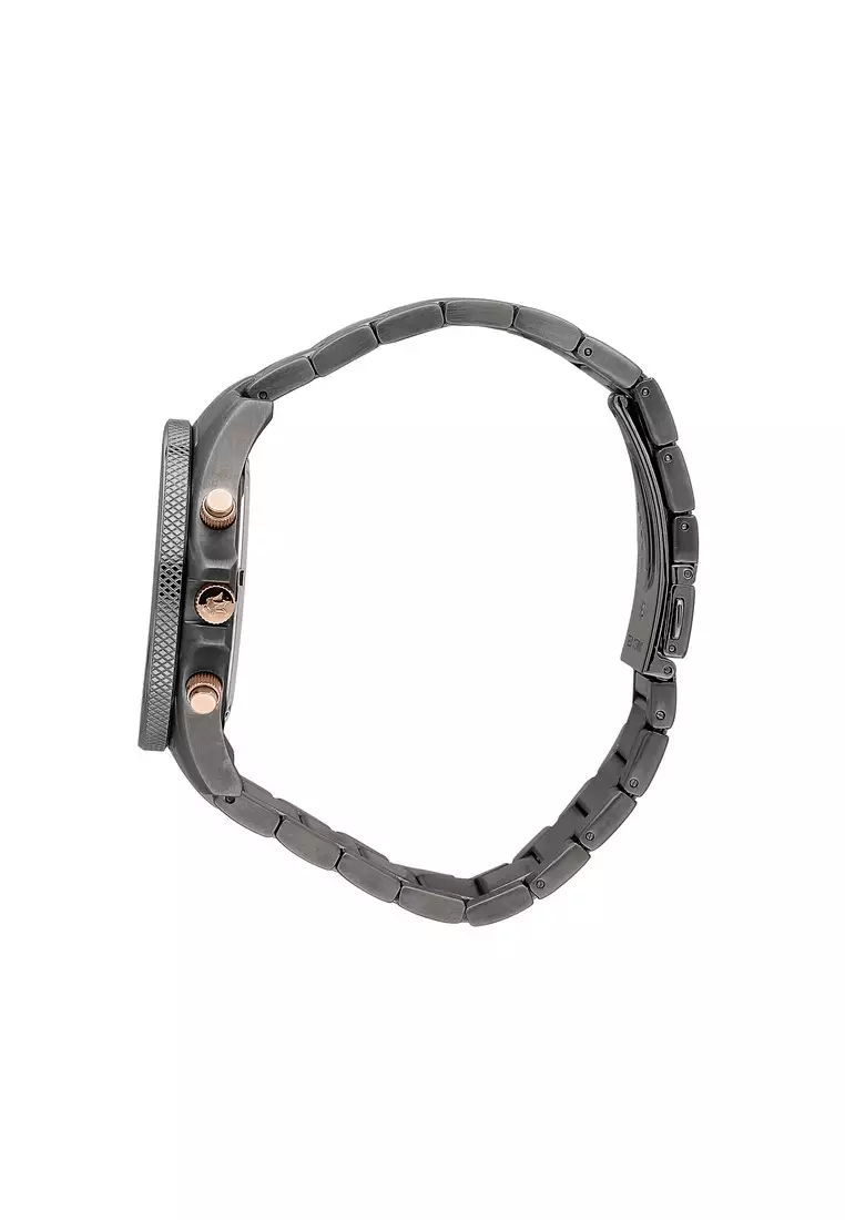 【2年保養】瑪莎拉蒂 Sfida 鋼款 計時腕錶 R8873640001