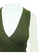 GUCCI green gucci Green V-neck Wool Dress 04AF9AA3A76D57GS_5