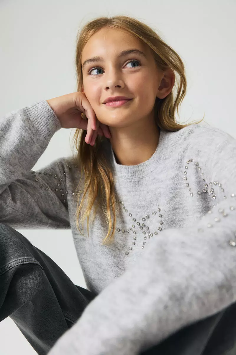 Embellished jumper