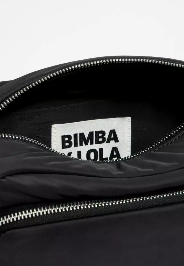 Bimba Y Lola M Anthracite Crossbody Bag