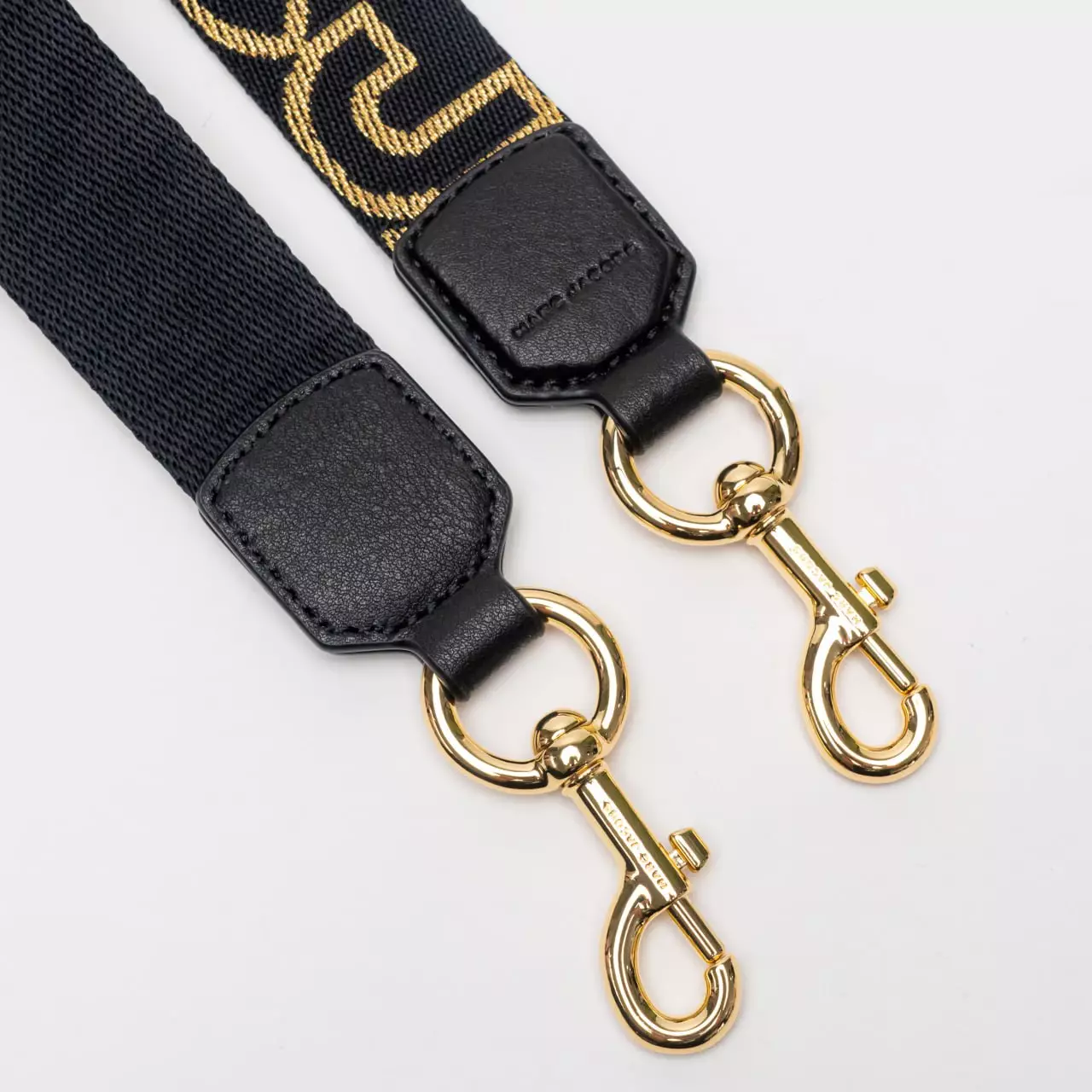 Marc Jacobs The Outline Logo Webbing Strap