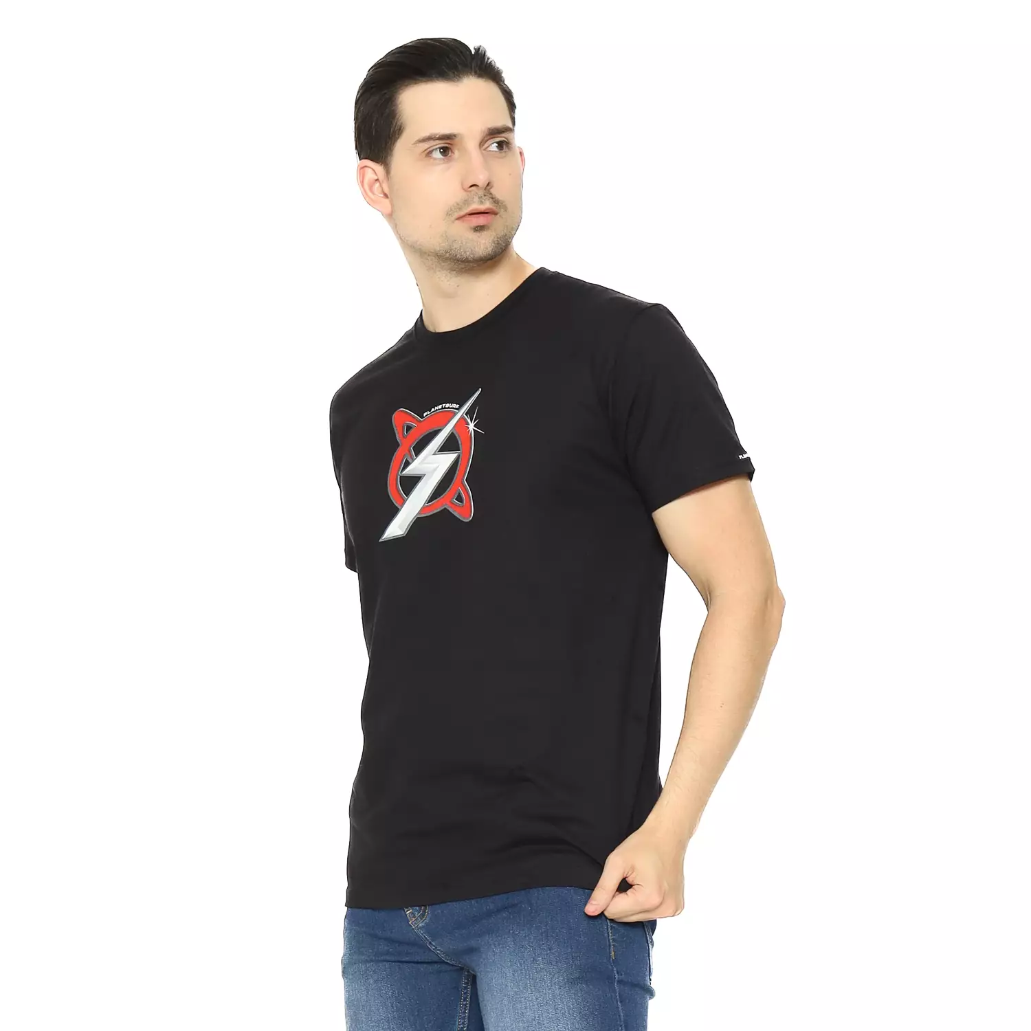 Planet Surf Clothing Kaos Lengan Pendek Pria Abzei Men Tee Planet Surf