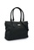 UNISA black Set Of 3 Saffiano Handbag 93F3EAC8EF4B31GS_2
