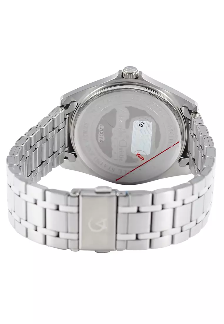 Alexandre Christie - Jam Tangan Pria - Silver - Stainless Steel Bracelet - 8661 MDBSSSL