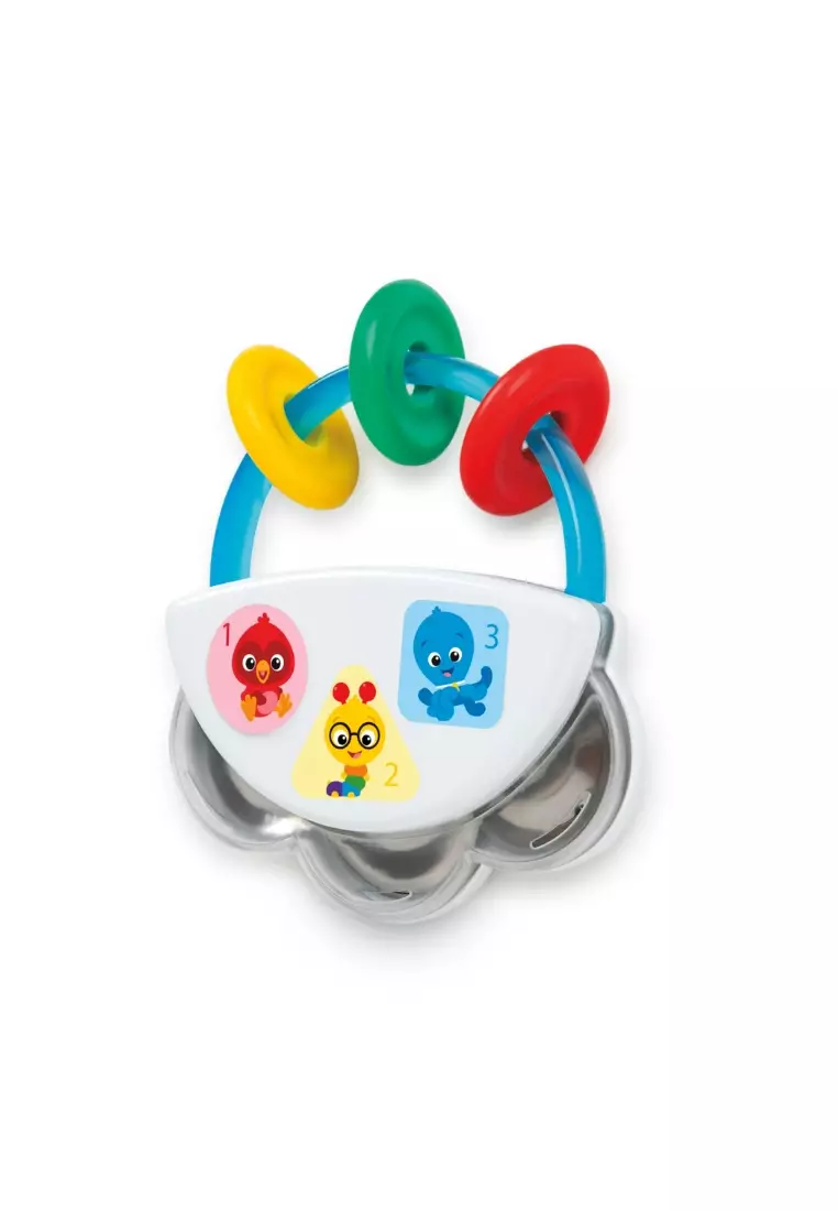 Baby Einstein Tiny Tambourine Musical Toy And Rattle Toy