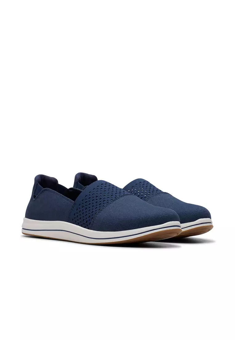 Womens Brinkley Vibe Slip on Shoes - Navy