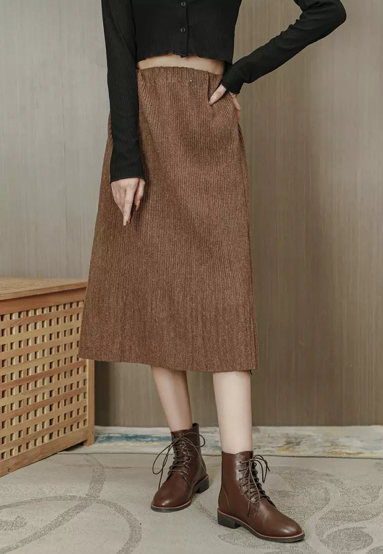 Faux Leather Lace Up Martin Boots TE2045-1