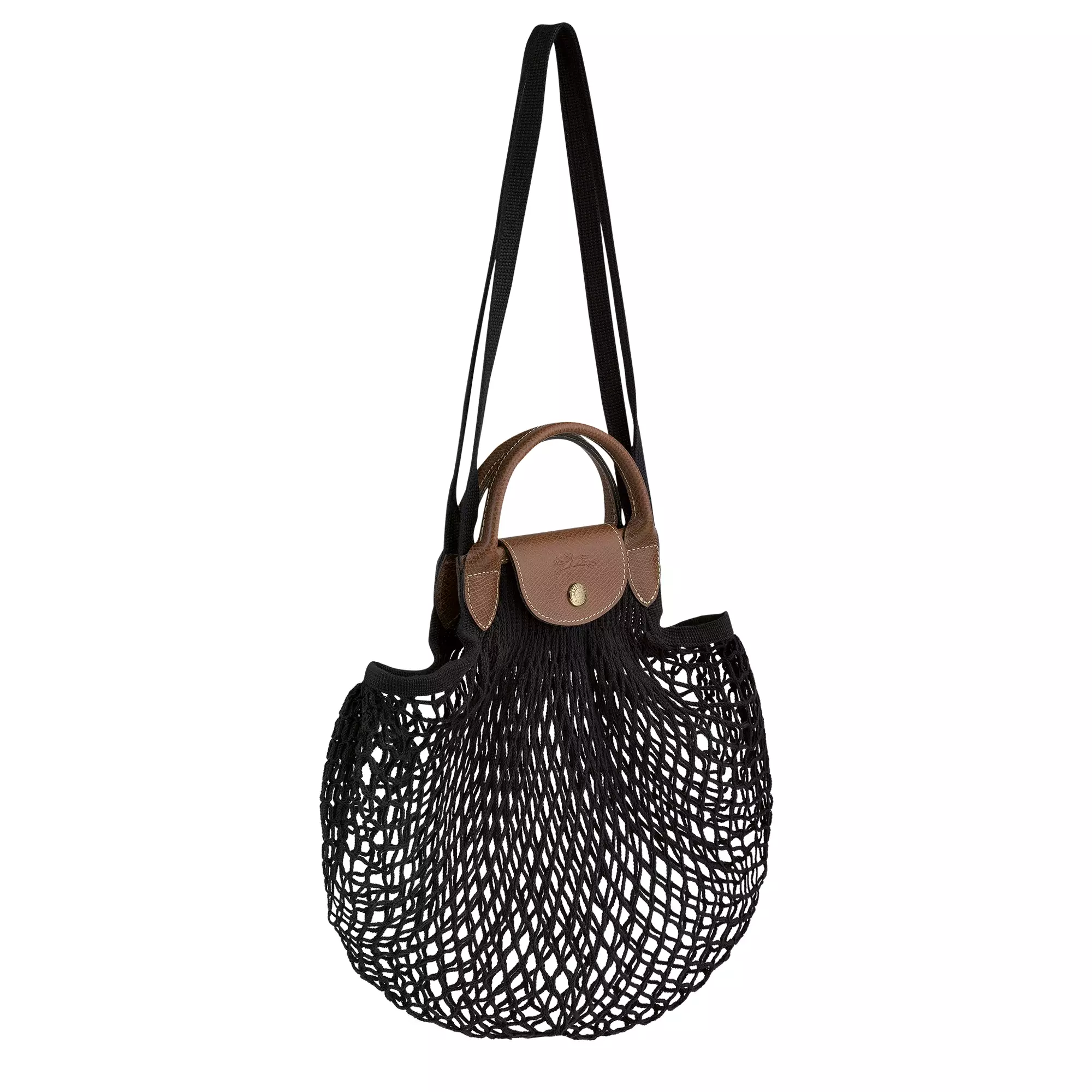 Le Pliage Filet Mesh Bag L - Black