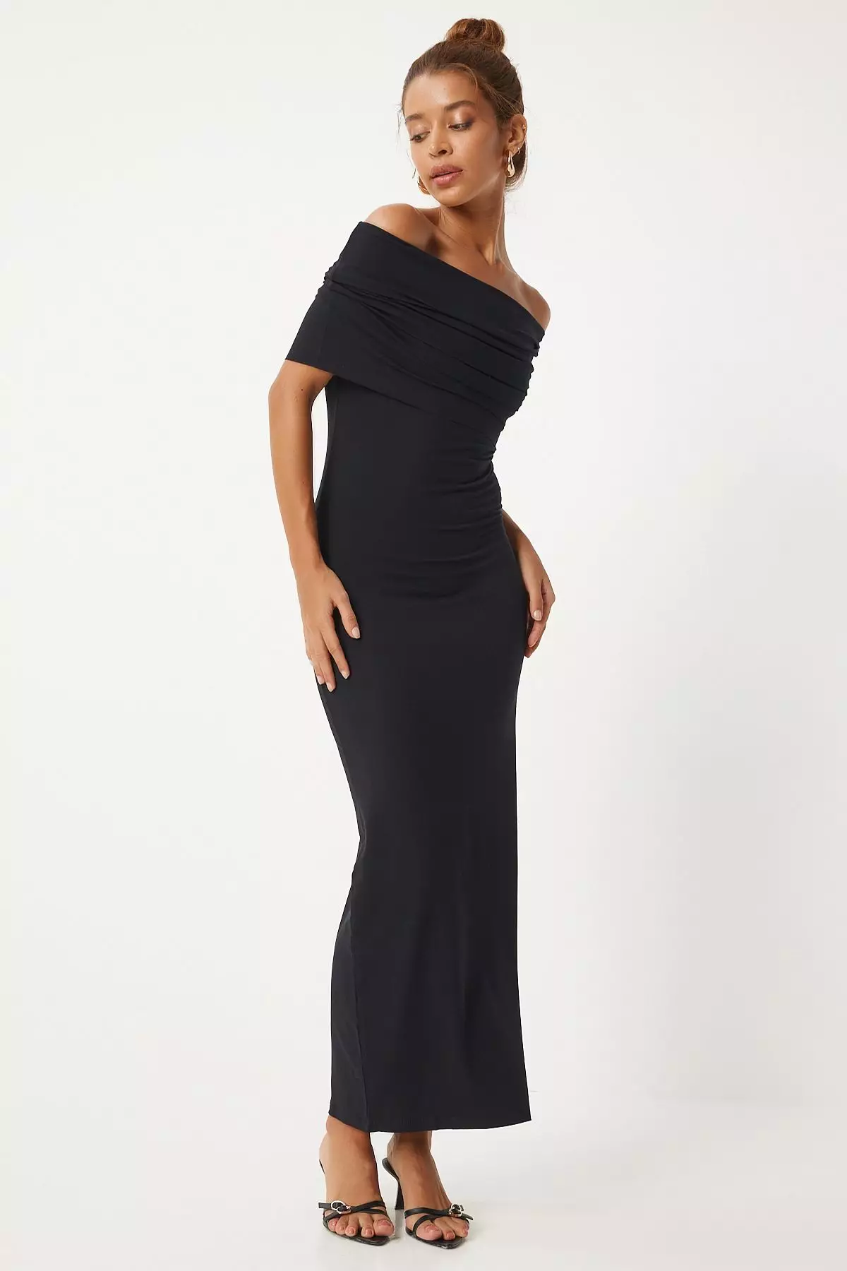 Off Shoulder Maxi Dress