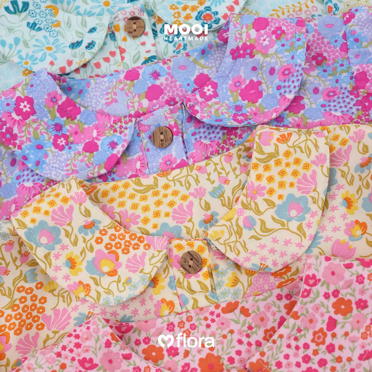 Mooi Atasan Anak Perempuan Yoorin Top - Pink