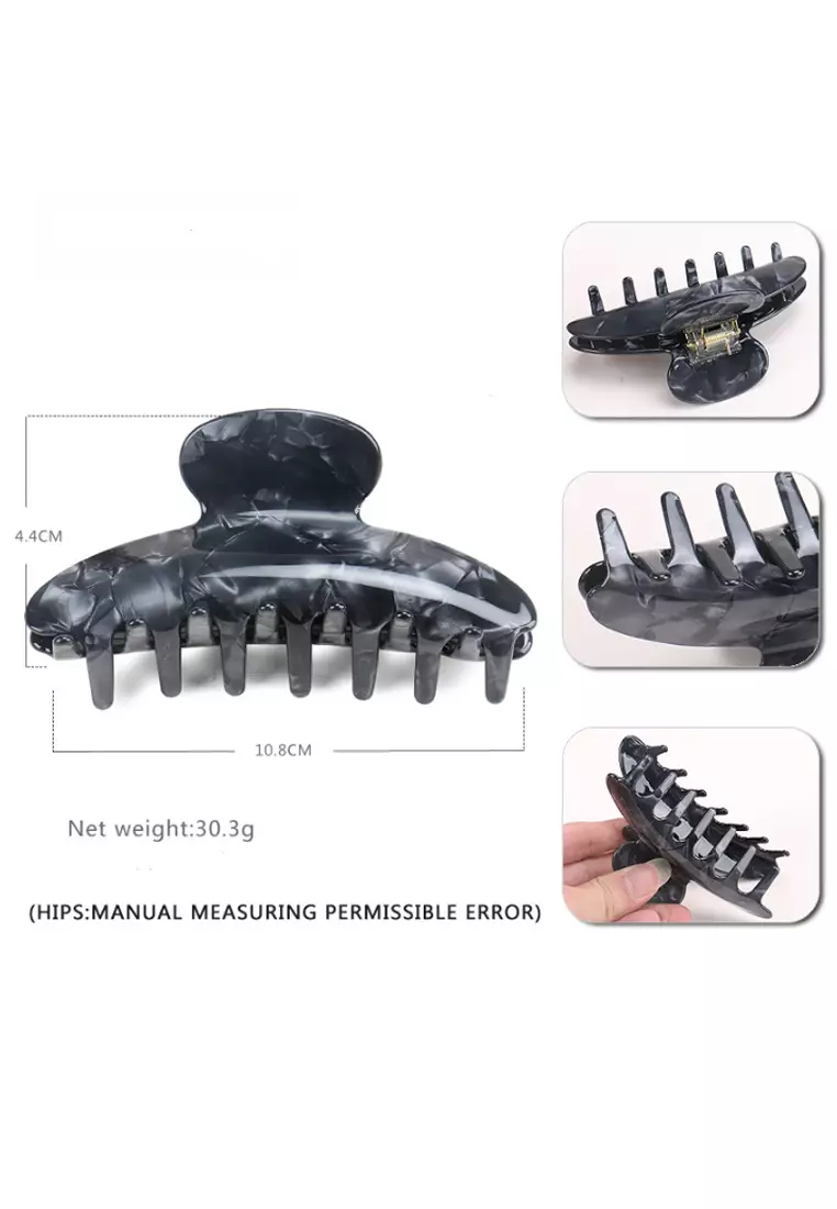 Grey Bright Drilled Hair Clip PHHA20433