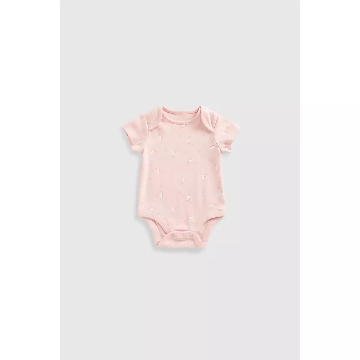 Mothercare Sealife Short-Sleeved Bodysuits - 5 Pack - Terusan Bayi Perempuan (Putih)