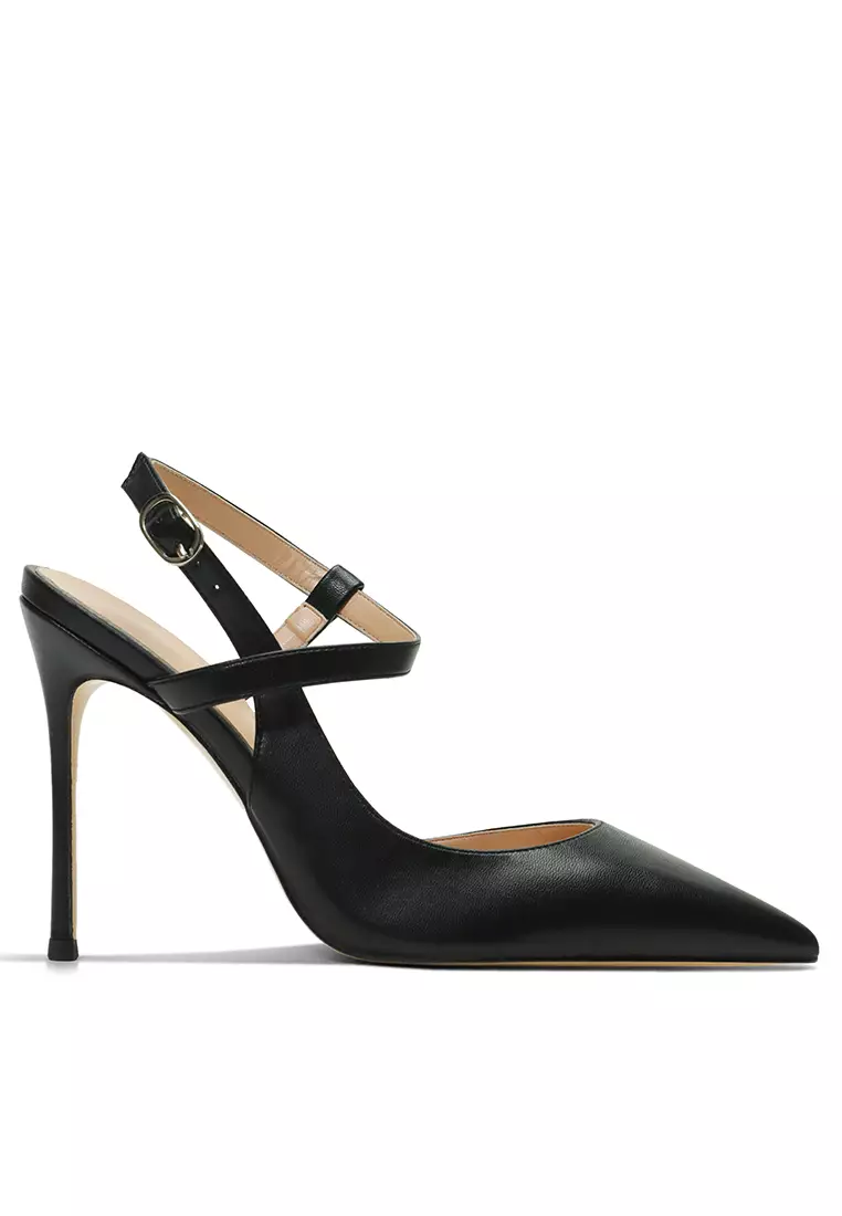 Discount on Twenty Eight Shoes  shoes - SKU: 10cm Synthetic Leather Pointed Slingback High Heels Hzl280-2